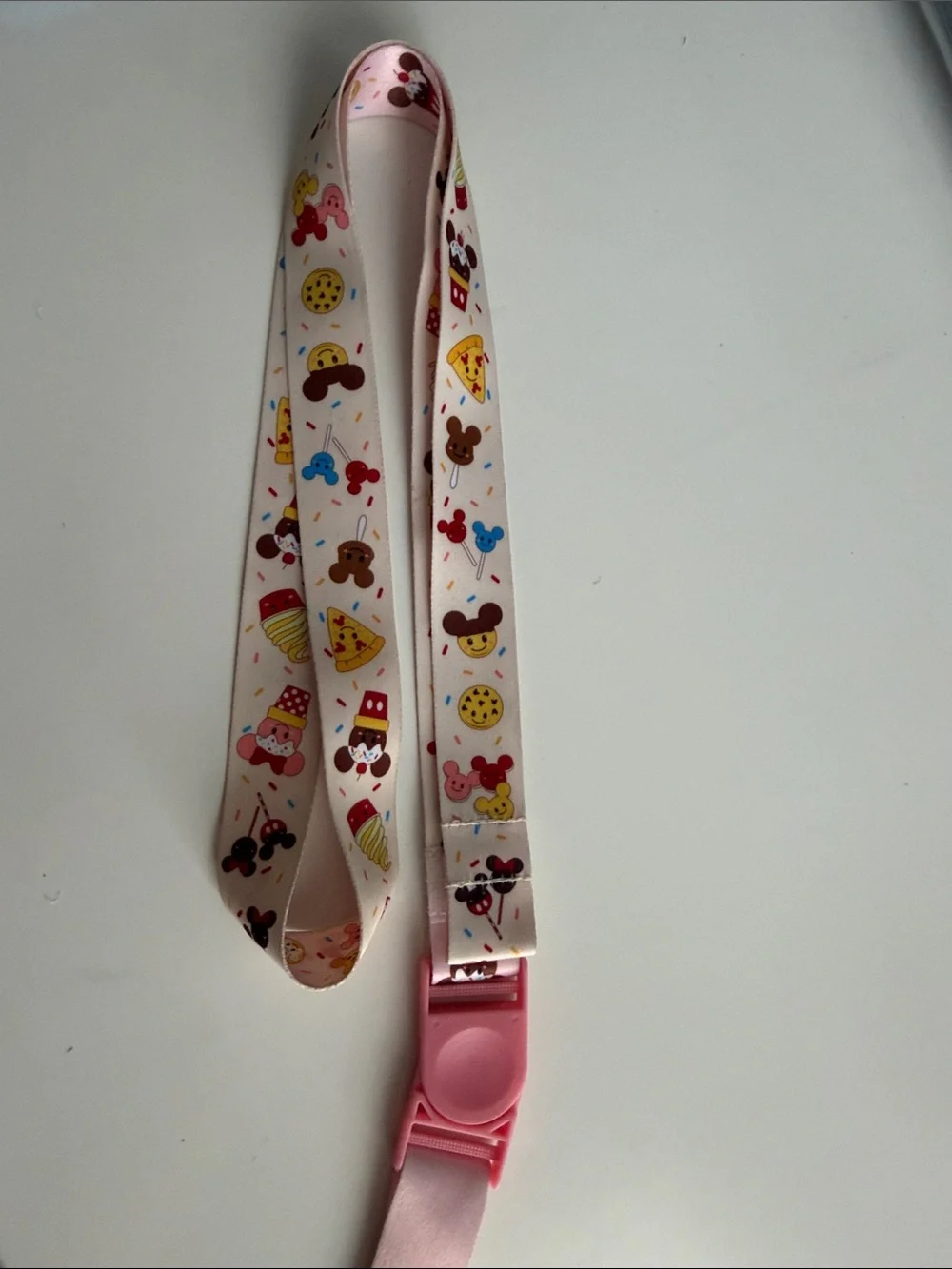 Disney Pin Lanyard (2 of them) Lilo and Stitch and a Snack Themed Lanyard!